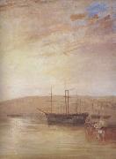 Joseph Mallord William Turner Shipping off East Cowes Headland (mk31) Germany oil painting artist